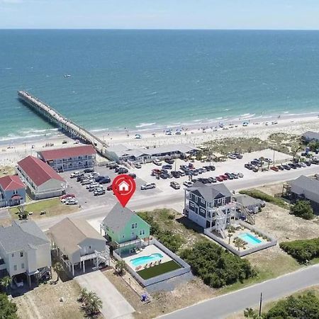 Pool Haven Ocean View Villa Oak Island Eksteriør bilde