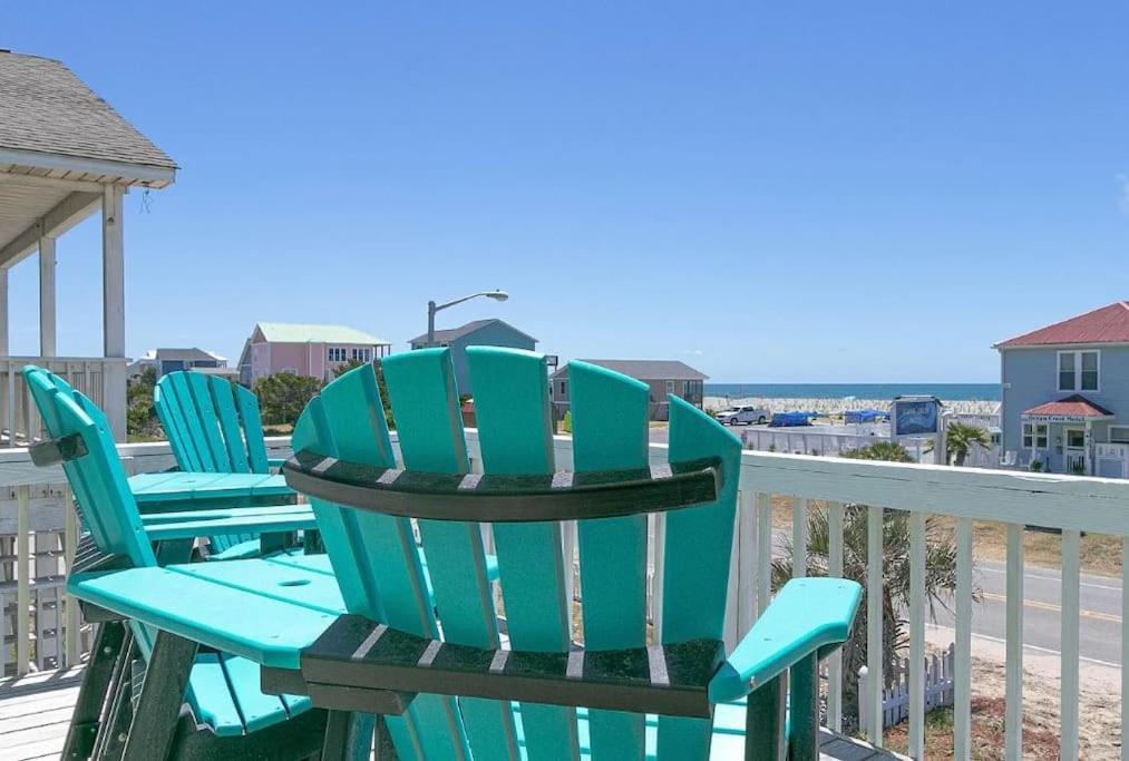 Pool Haven Ocean View Villa Oak Island Eksteriør bilde