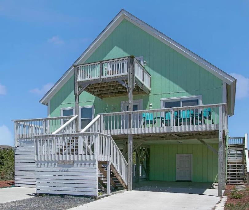Pool Haven Ocean View Villa Oak Island Eksteriør bilde