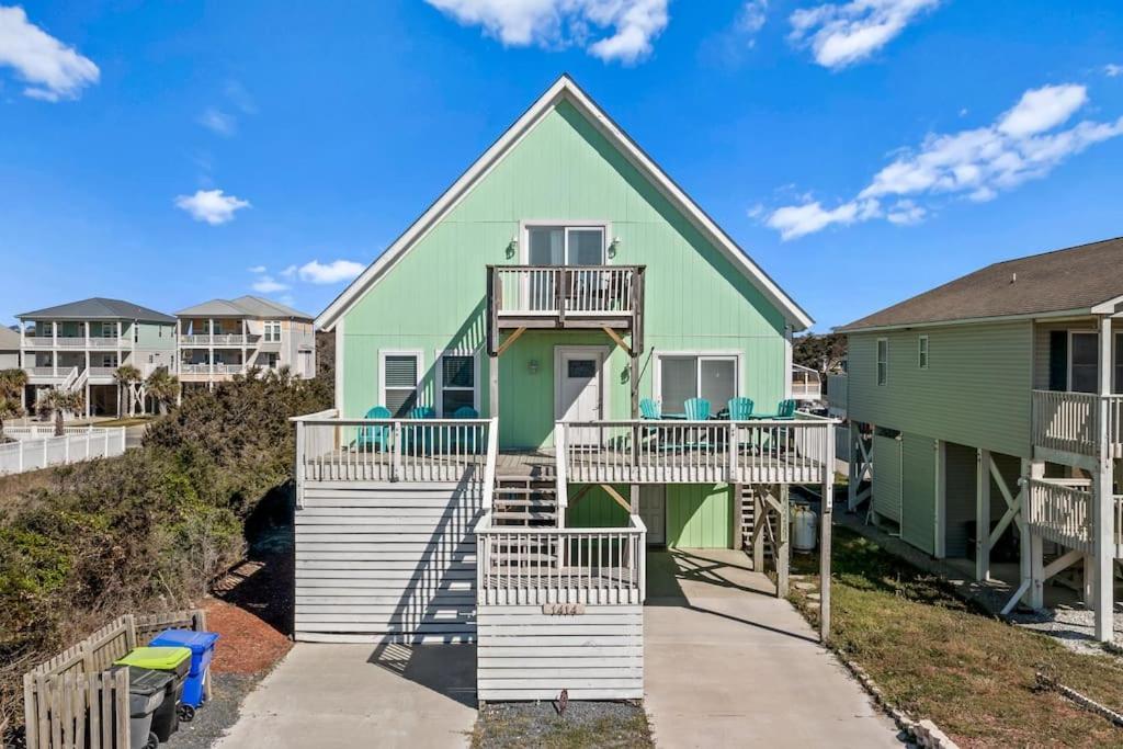 Pool Haven Ocean View Villa Oak Island Eksteriør bilde