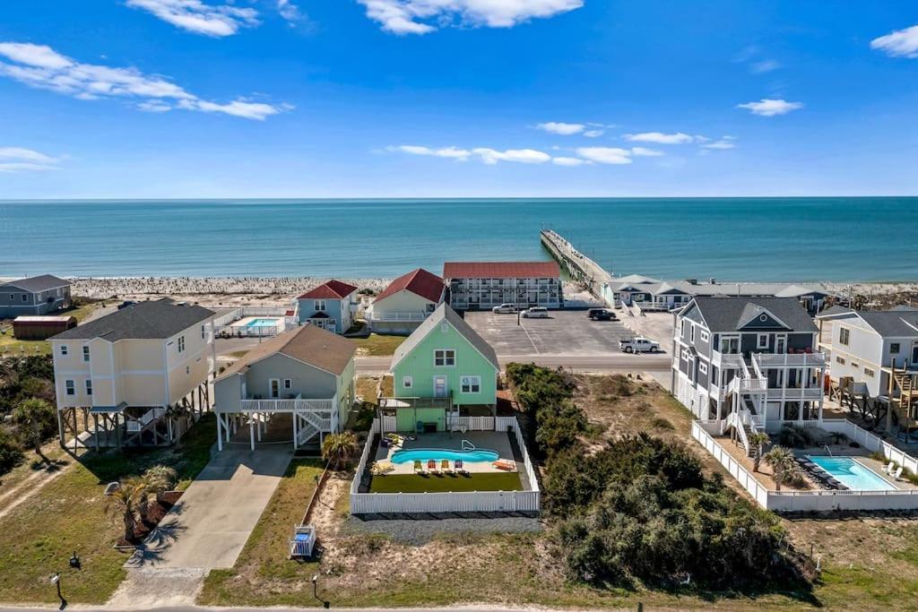 Pool Haven Ocean View Villa Oak Island Eksteriør bilde