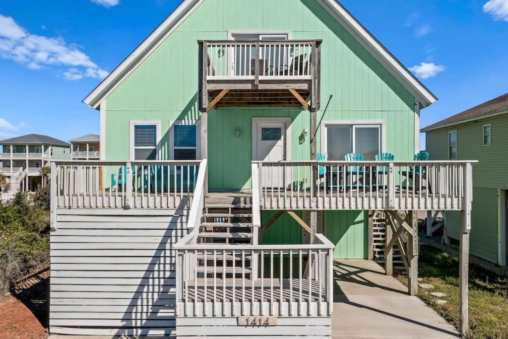 Pool Haven Ocean View Villa Oak Island Eksteriør bilde