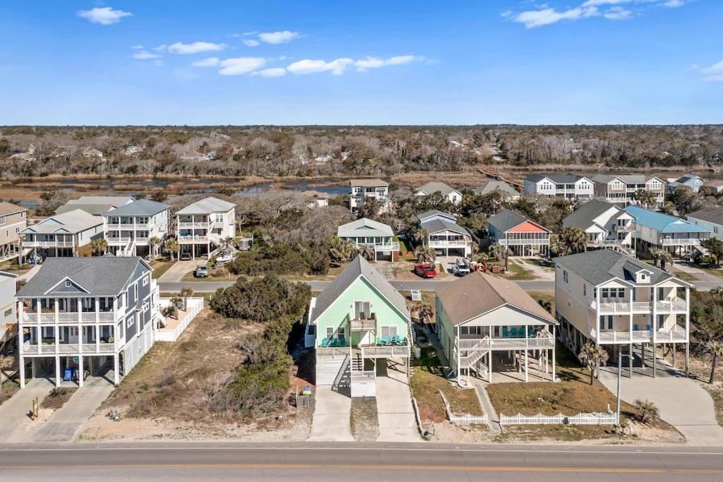 Pool Haven Ocean View Villa Oak Island Eksteriør bilde